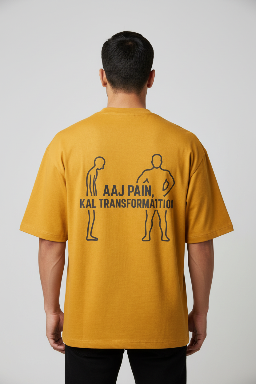 Transformation Oversized Graphic Tee