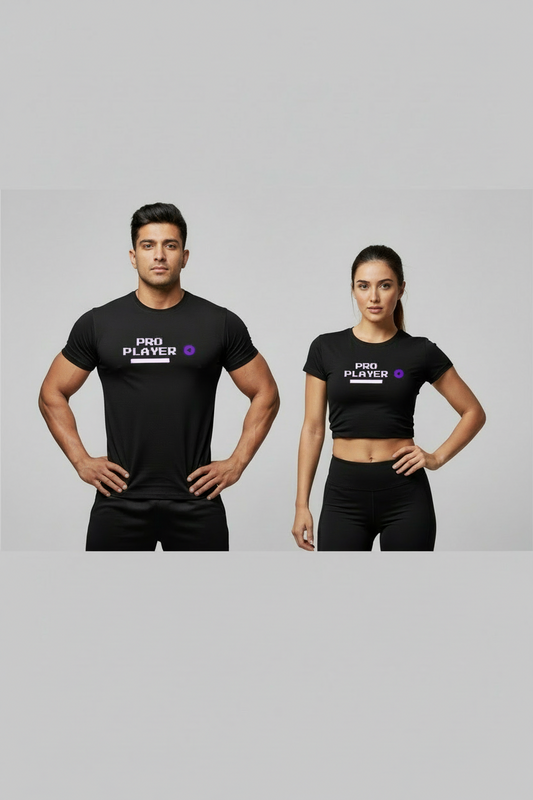 Pro Player Active Stretch Tee - Black