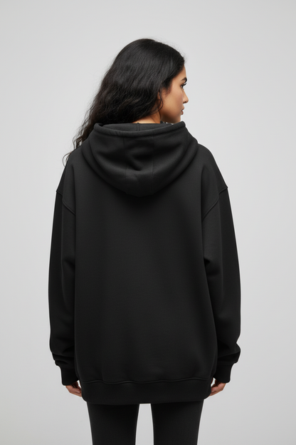 Classic Oversized Hoodie - Black