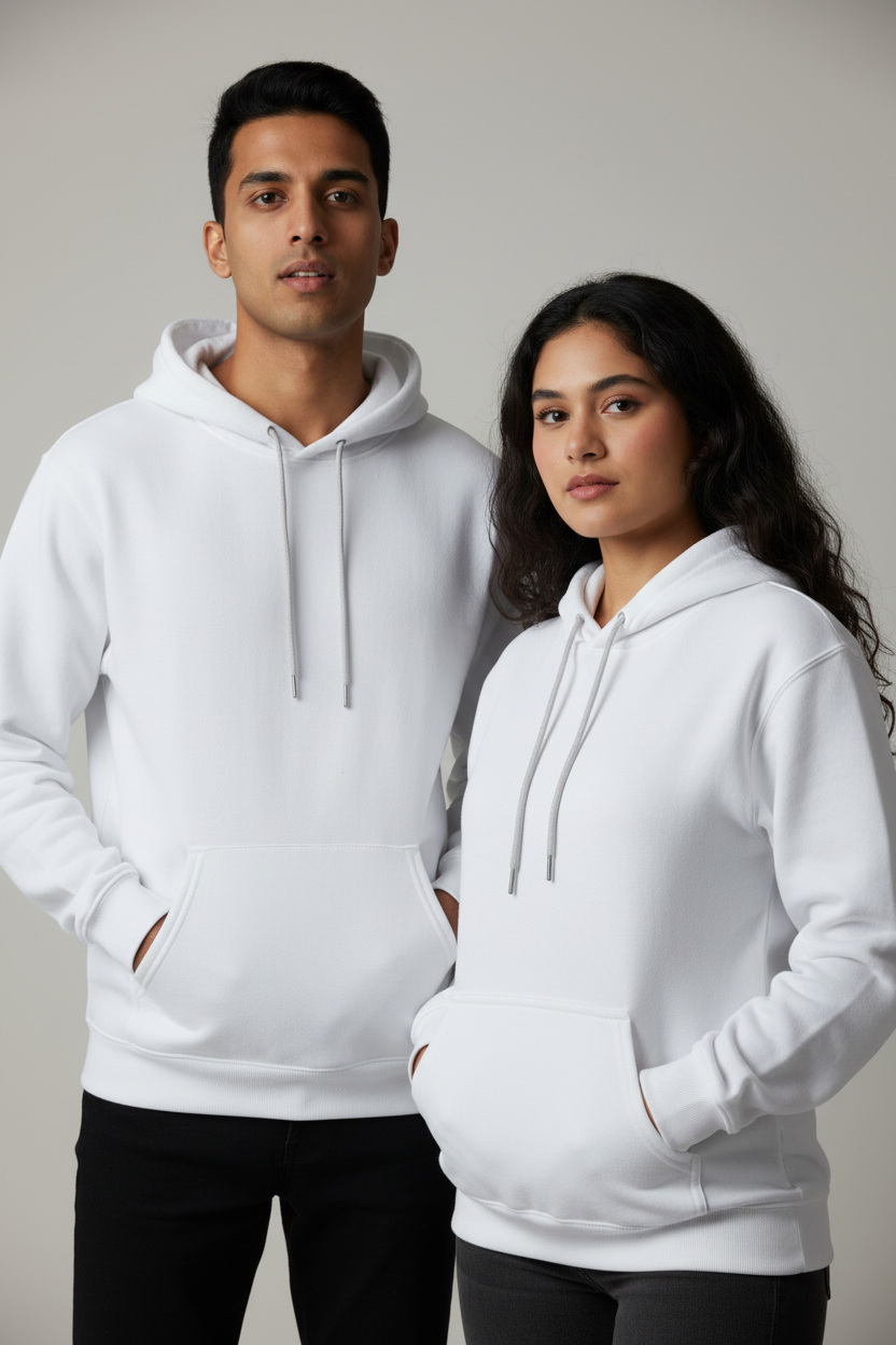 Classic Hoodie - White