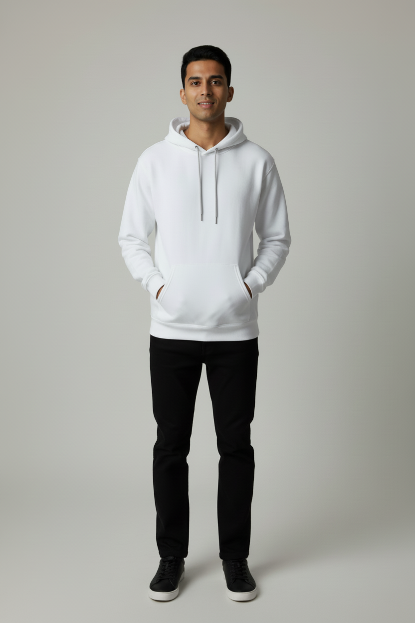 Classic Hoodie - White