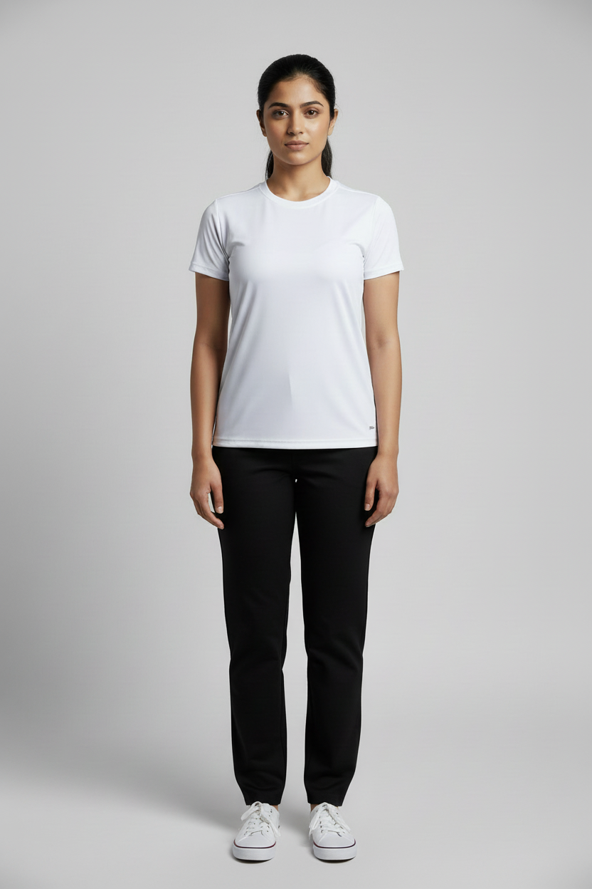 Classic Active Stretch Tee - White