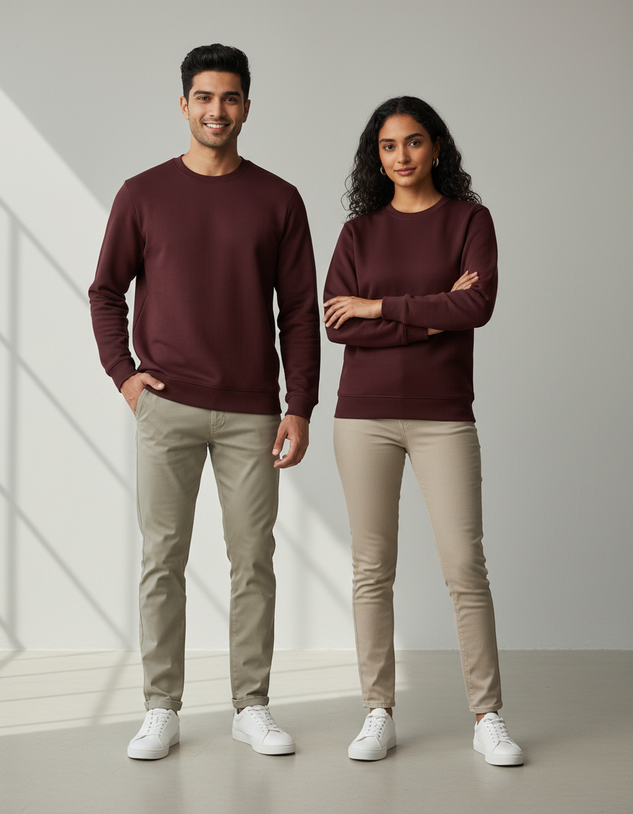 Classic Sweatshirt - Maroon