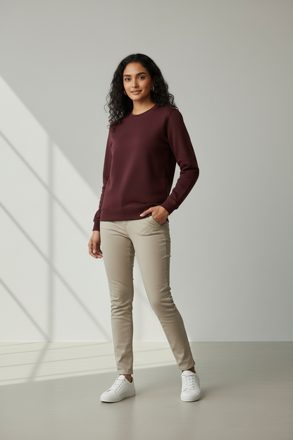 Classic Sweatshirt - Maroon