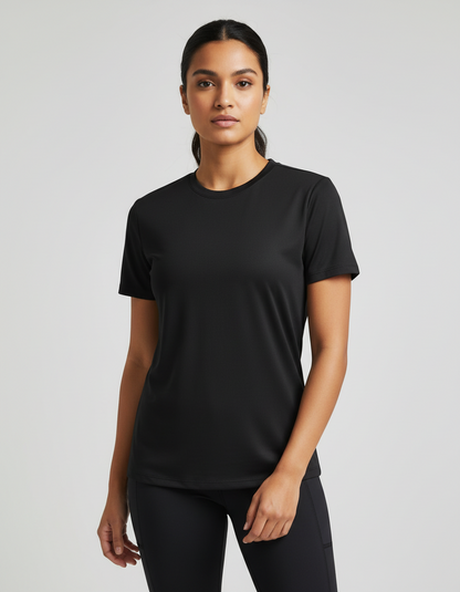 Classic Active Stretch Tee - Black