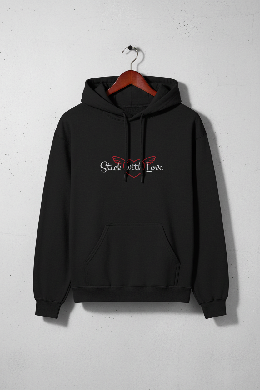 Stick with Love Graphic Hoodie