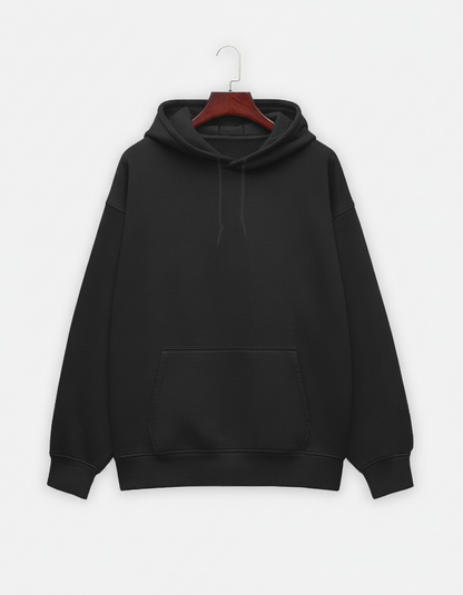 Classic Oversized Hoodie - Black