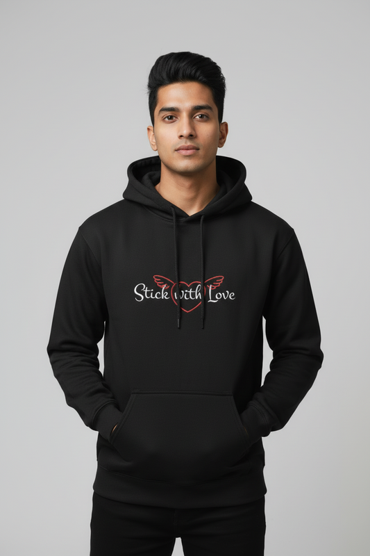 Stick with Love Graphic Hoodie