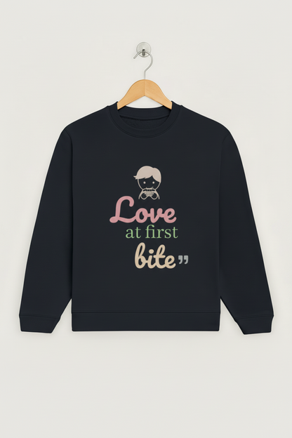 Love at first Bite Graphic Sweatshirt