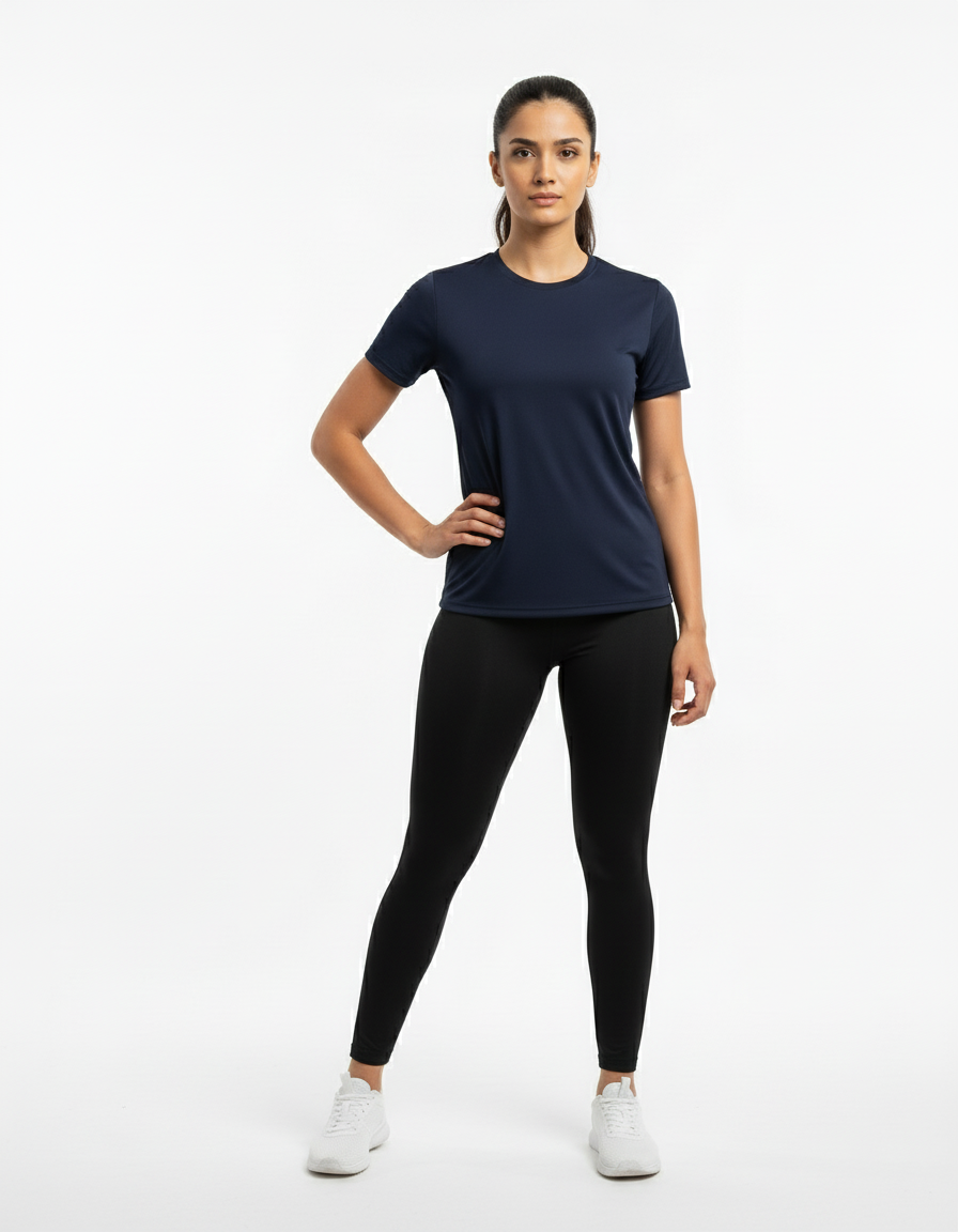 Classic Active Stretch Tee - Midnight Navy