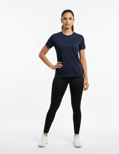 Classic Active Stretch Tee - Midnight Navy