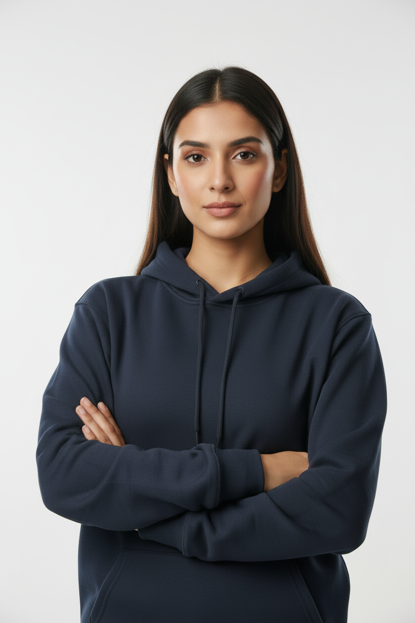 Classic Hoodie - Navy Blue