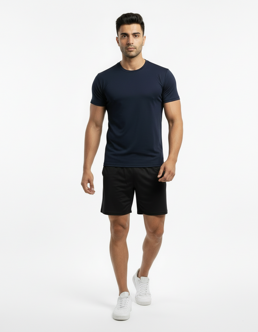 Classic Active Stretch Tee - Midnight Navy