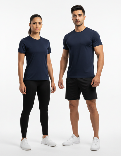 Classic Active Stretch Tee - Midnight Navy