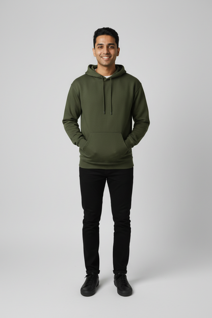 Classic Hoodie - Olive Green