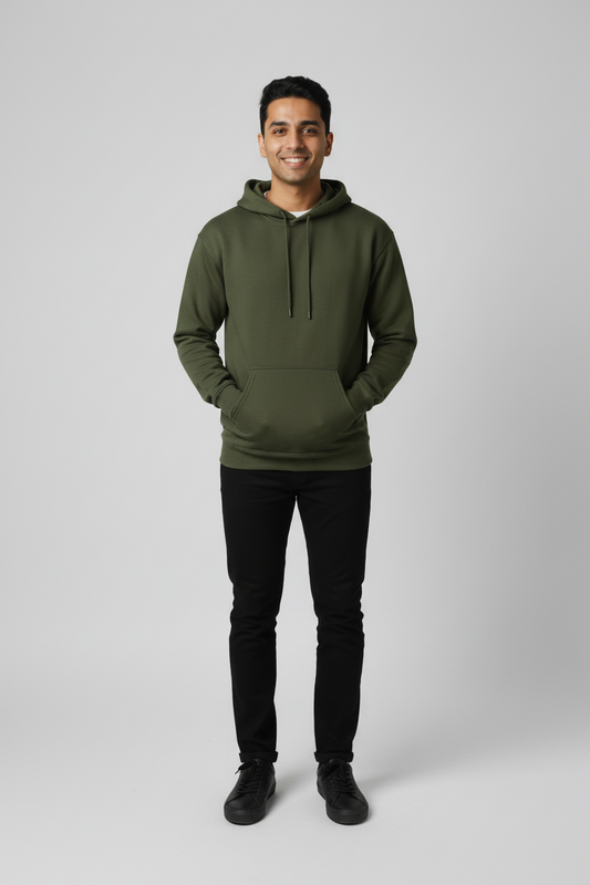 Classic Hoodie - Olive Green
