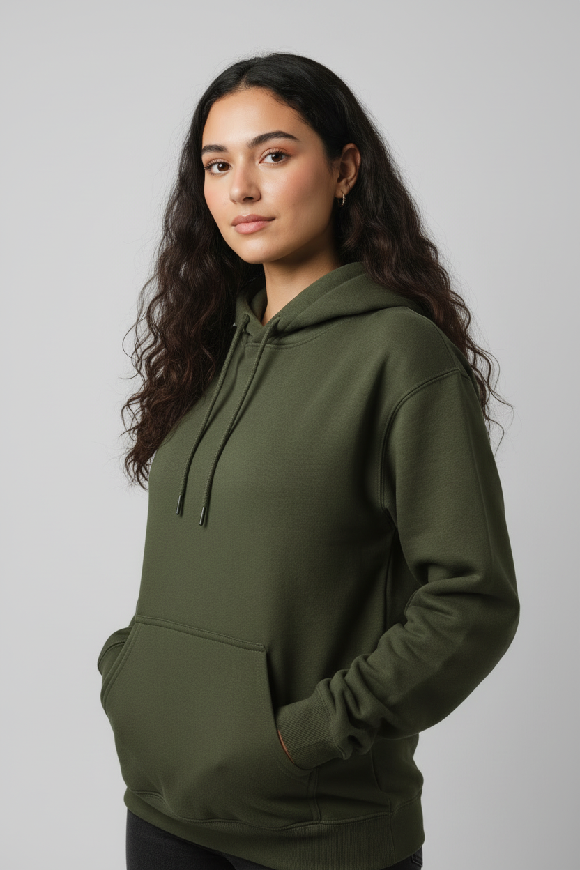 Classic Hoodie - Olive Green