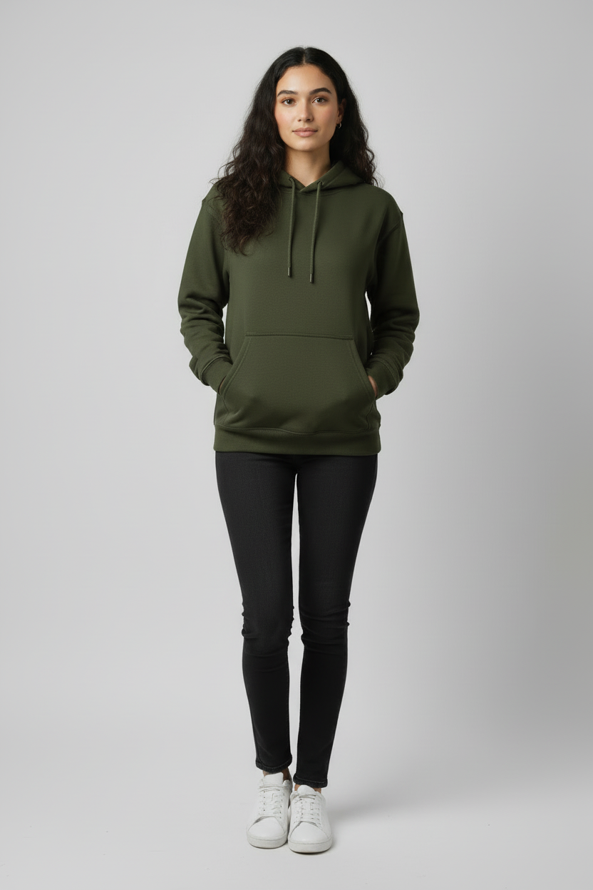 Classic Hoodie - Olive Green