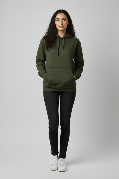 Classic Hoodie - Olive Green