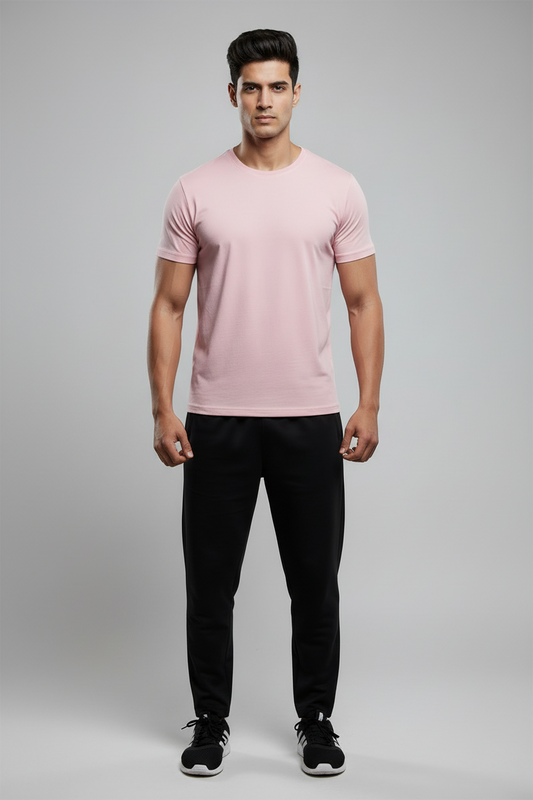 Classic Active Stretch Tee - Baby Pink