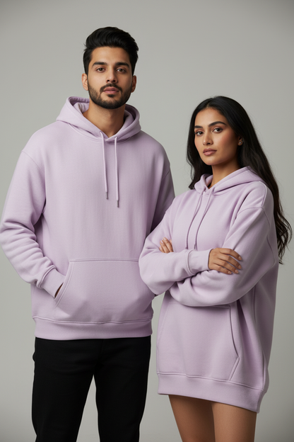 Classic Oversized Hoodie - Baby Pink