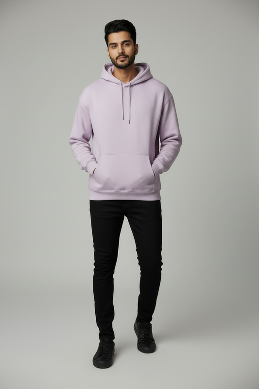 Classic Oversized Hoodie - Baby Pink