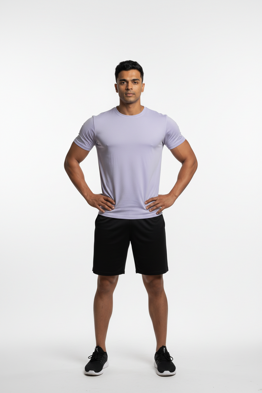 Classic Active Stretch Tee - Lavender