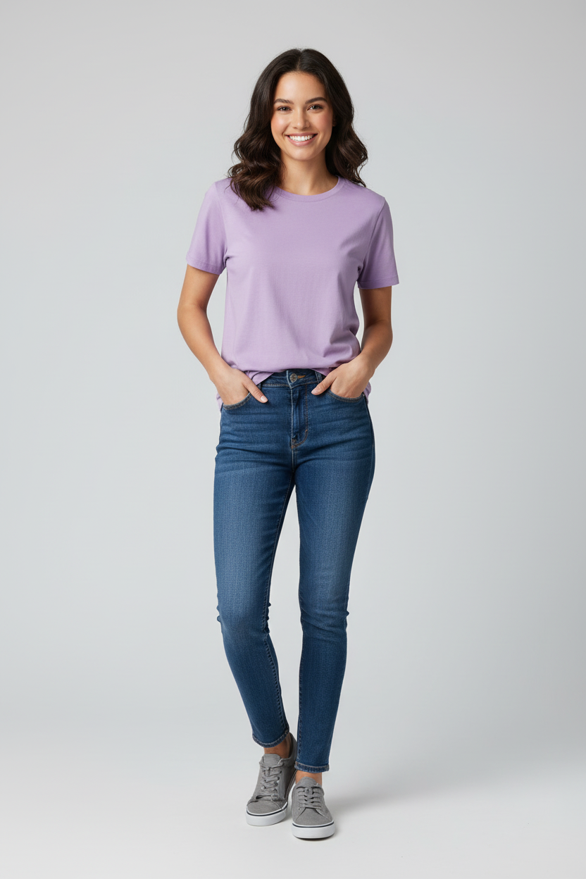 Classic Supima Tee - Lavender