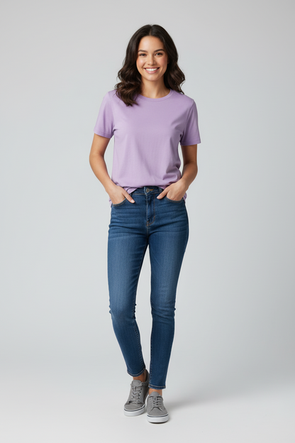 Classic Supima Tee - Lavender