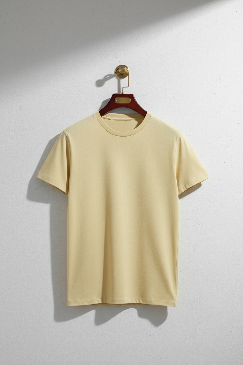Classic Supima Tee - Beige