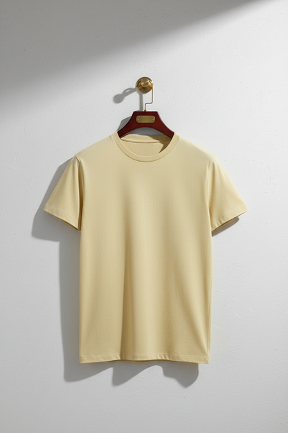 Classic Supima Tee - Beige