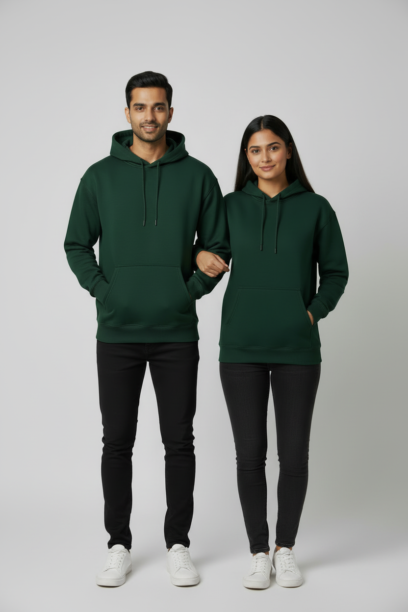 Classic Hoodie - Bottle Green