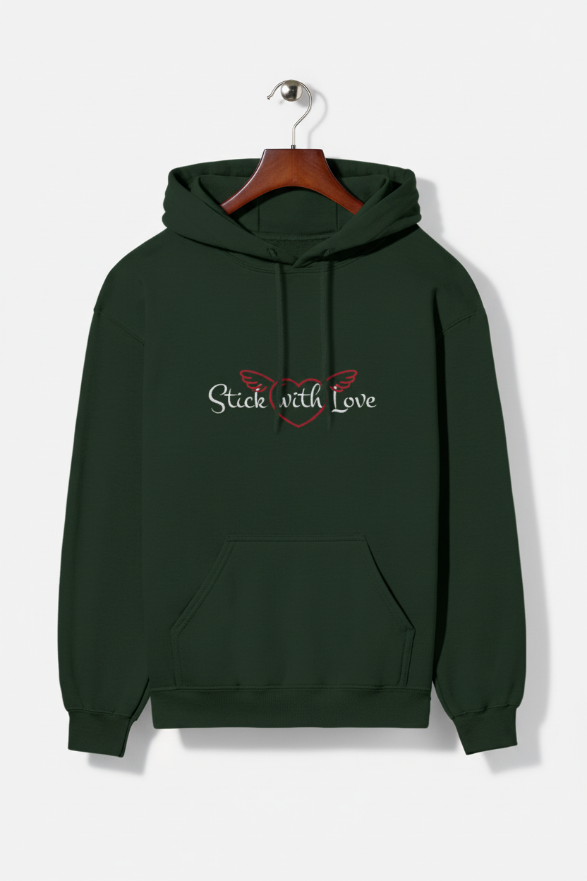 Stick with Love Graphic Hoodie