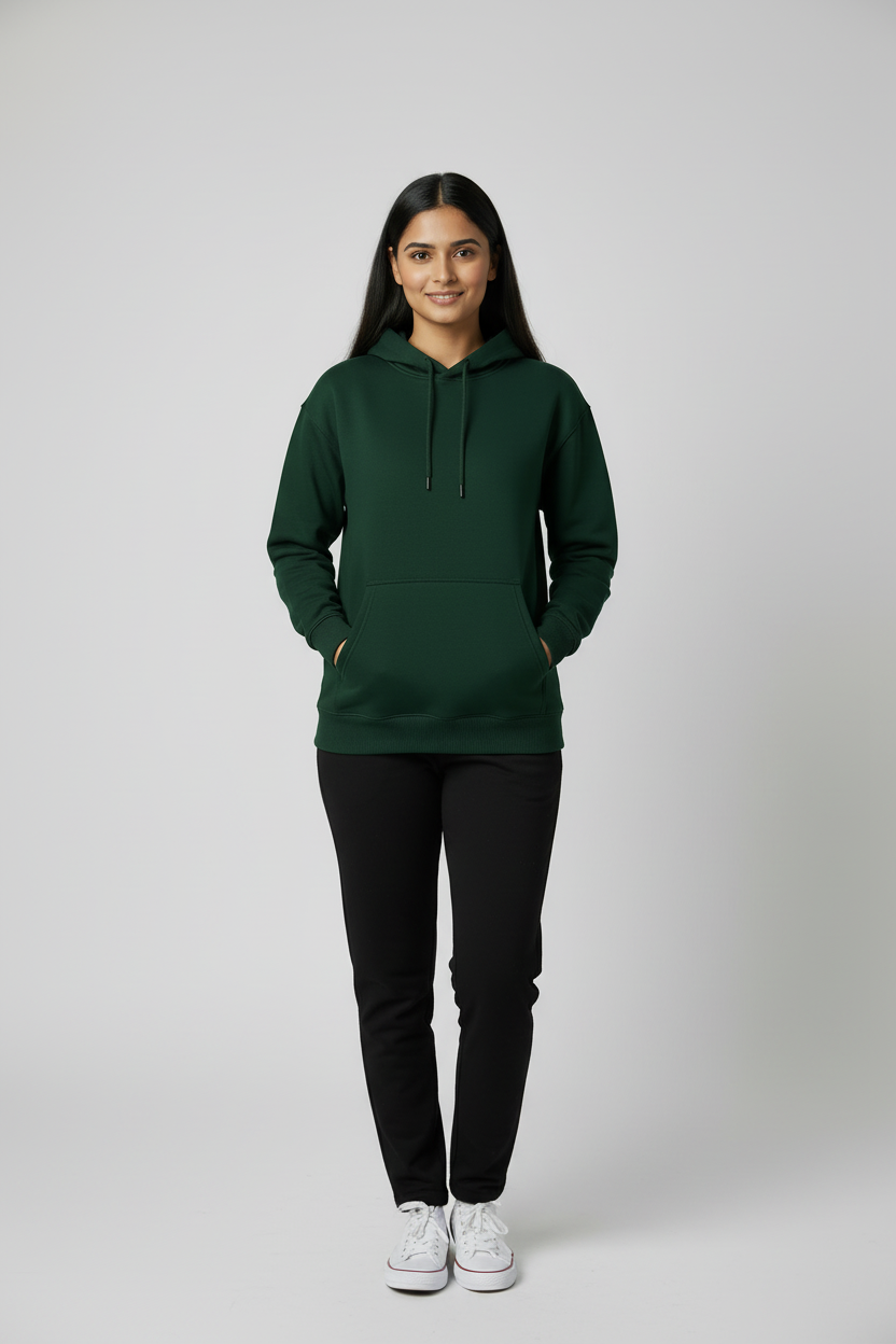 Classic Hoodie - Bottle Green