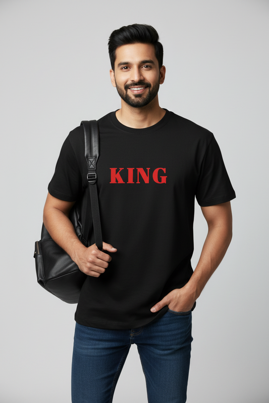 King Graphic Tee - Black