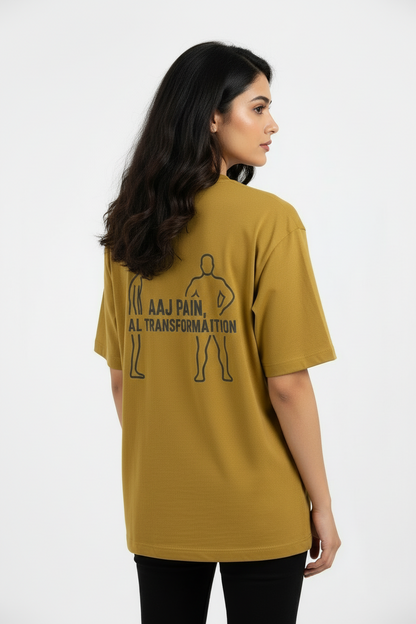 Transformation Oversized Graphic Tee